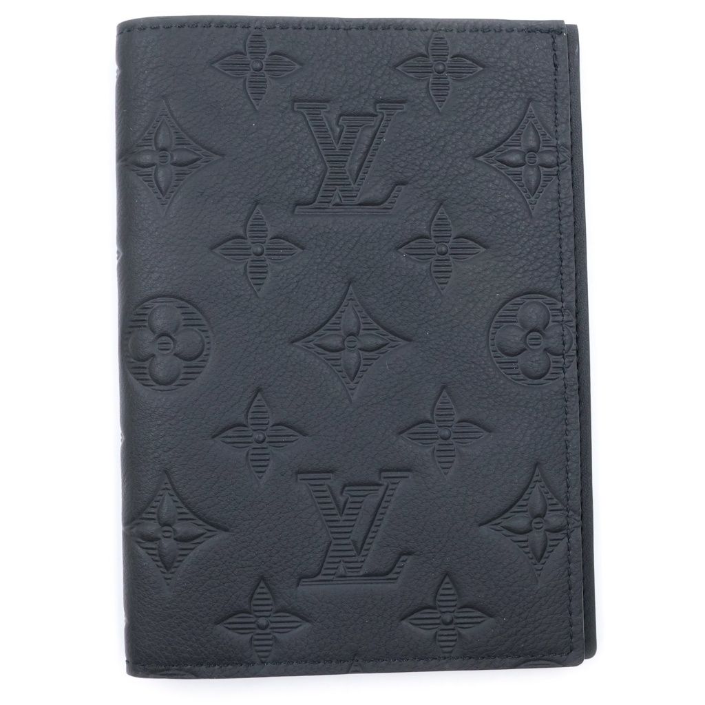 Louis Vuitton Passport Cover Couverture NM Black