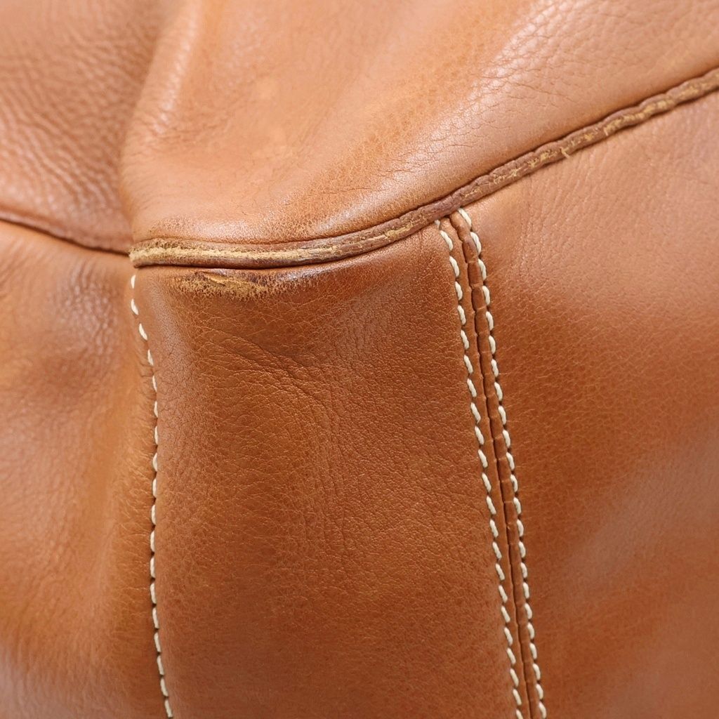 Celine Boogie Leather Handbag Brown — view 6