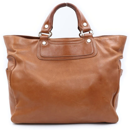 Celine Boogie Leather Handbag Brown — view 2