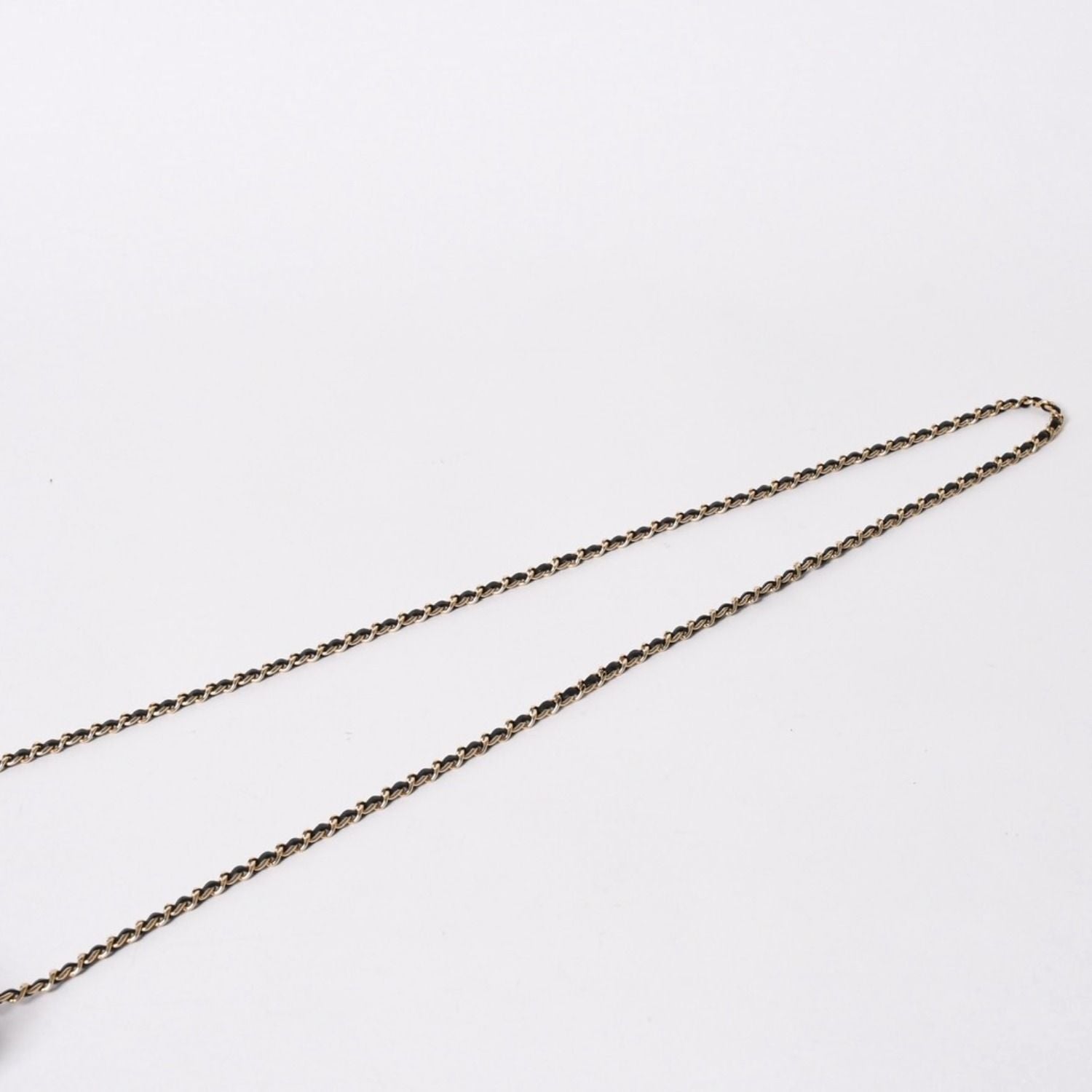 Chanel Choco Bar Velvet Single Flap Chain Bag Velour Gold — view 8