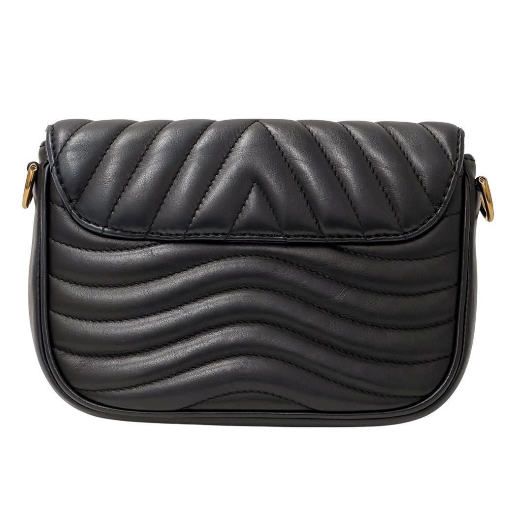 Louis Vuitton New Wave Shoulder Bag Multy Pochette Noir Black Gold — view 2