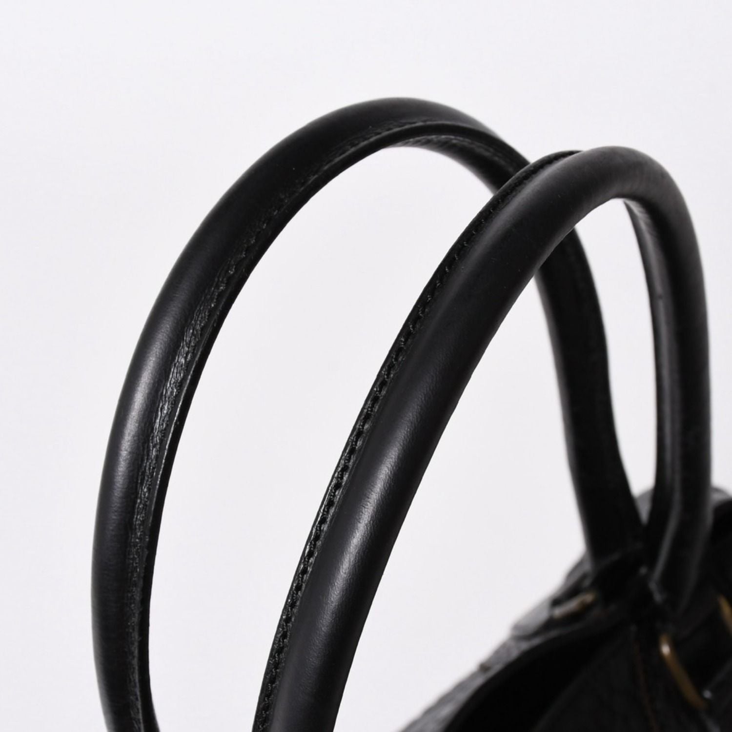 Fendi Etnico Handbag Zucca FF Logo Black Leather Antique Gold — view 7
