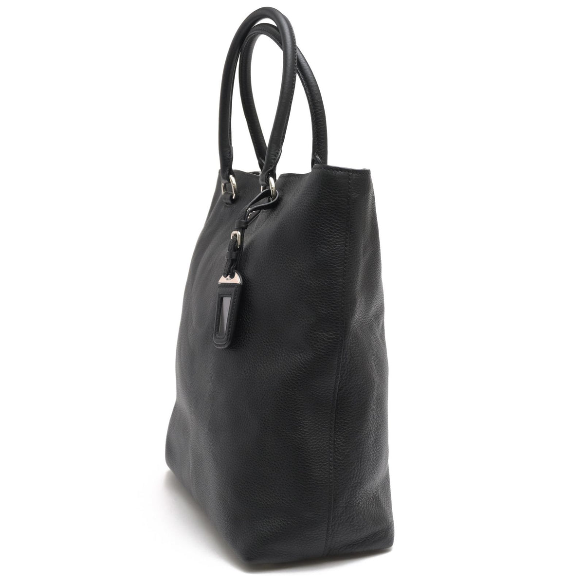 Prada Tote Bag Leather Black Sully — view 4
