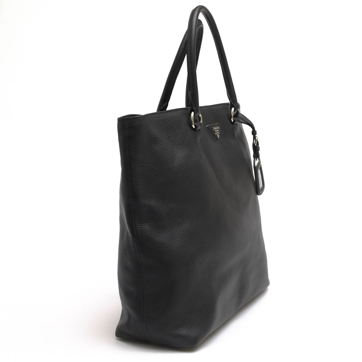 Prada Tote Bag Leather Black Sully — view 3