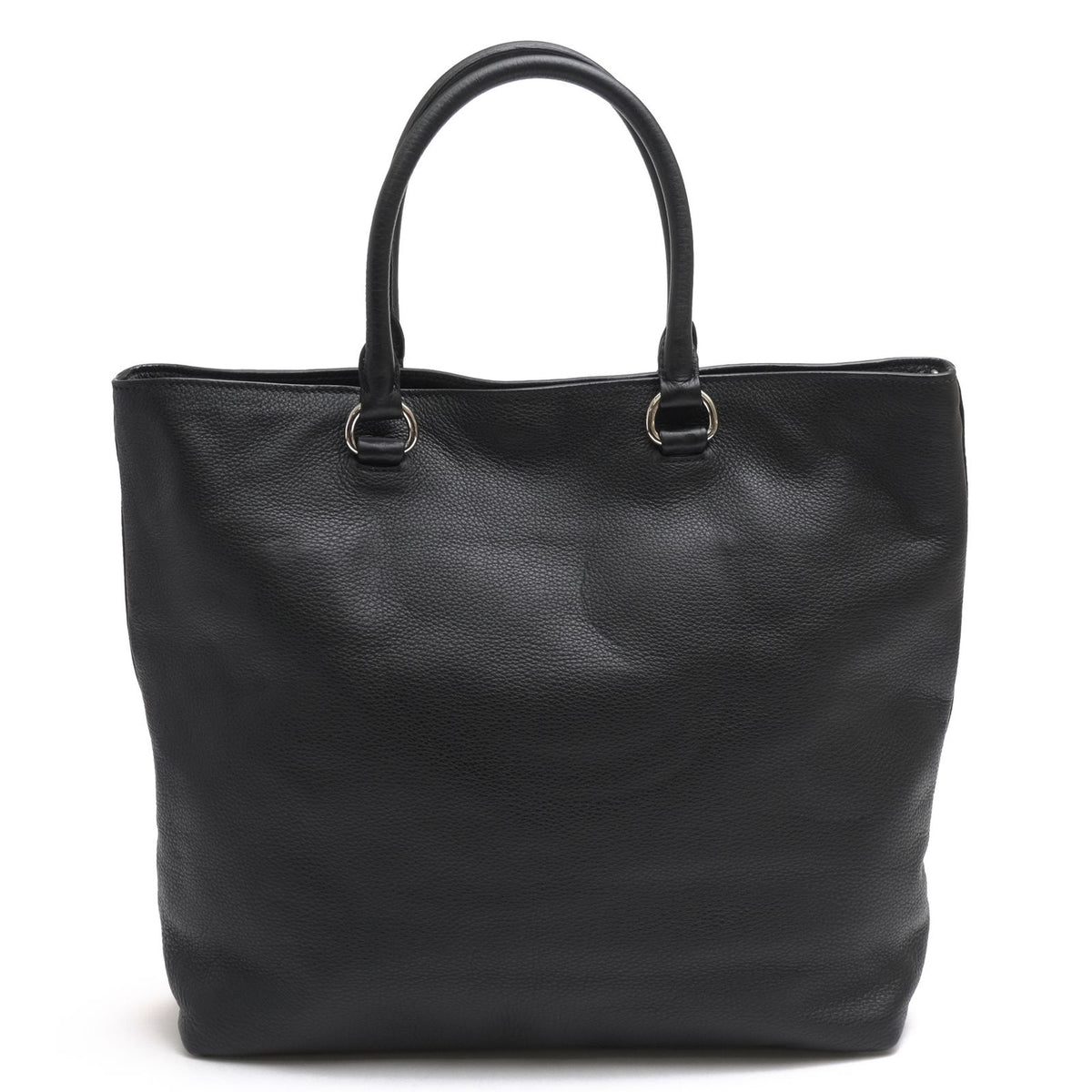 Prada Tote Bag Leather Black Sully — view 2