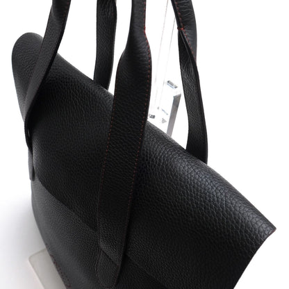 Loewe Tote Bag Leather Black Anagram Sully — view 5