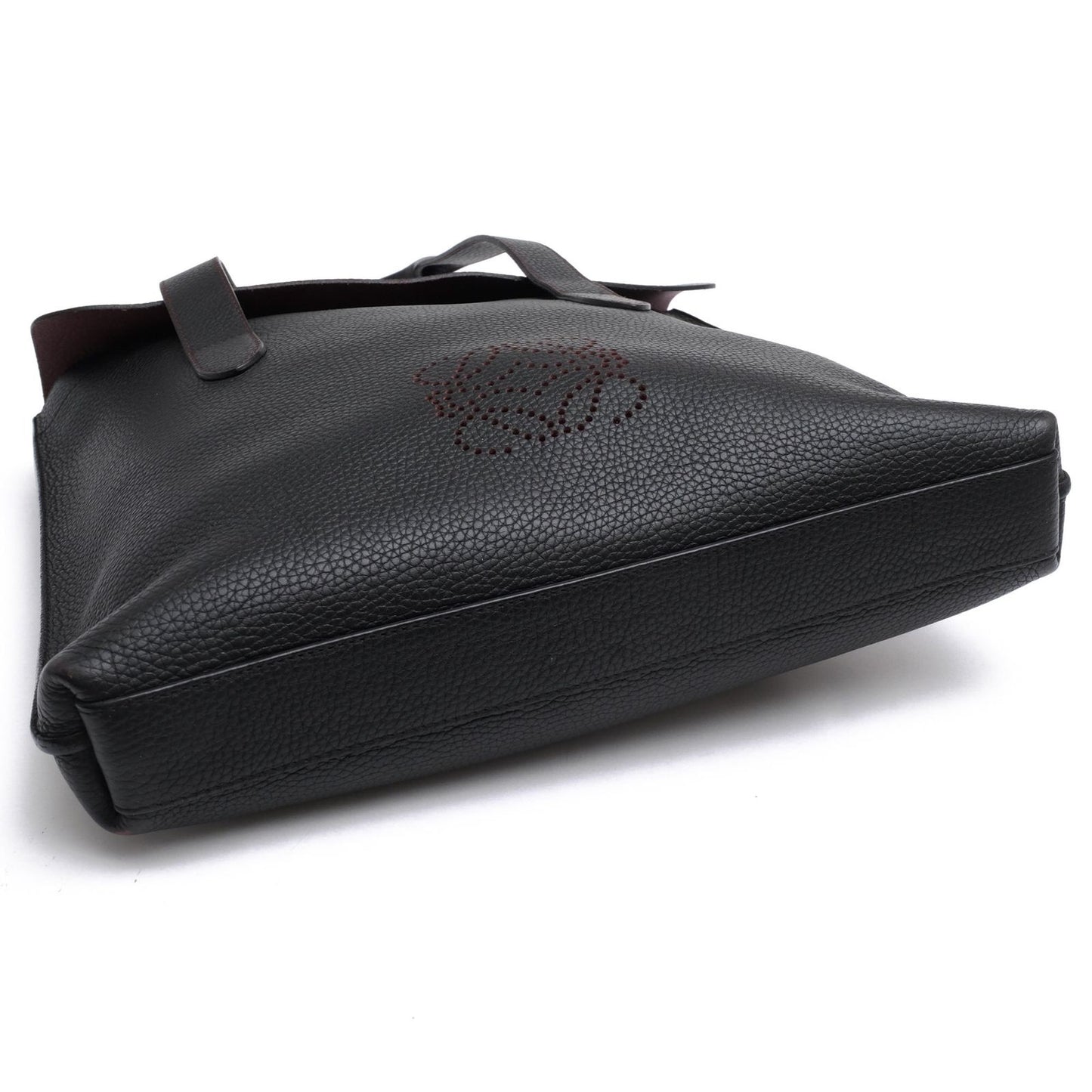 Loewe Tote Bag Leather Black Anagram Sully — view 6