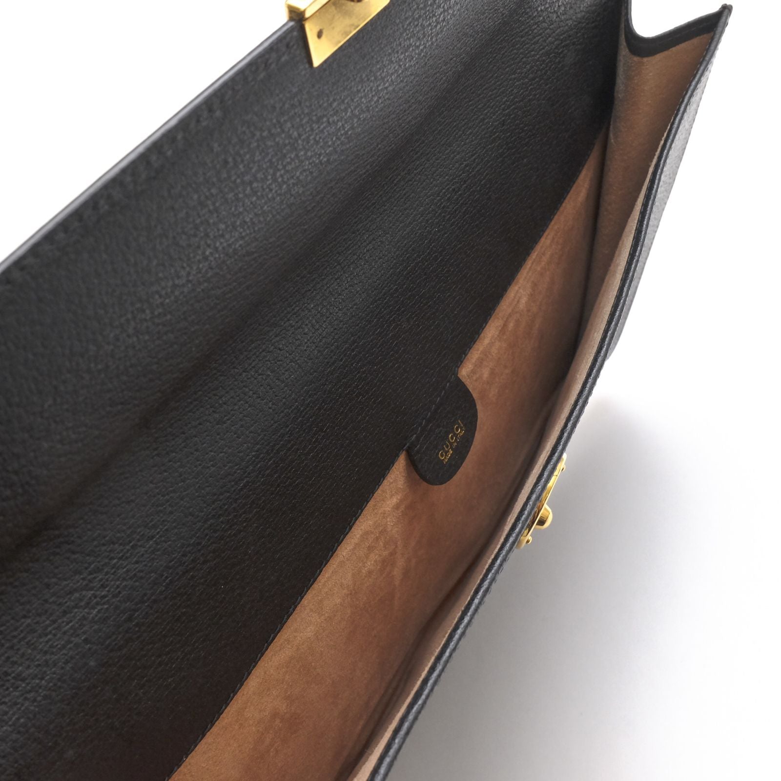 Gucci Clutch Leather Black — view 8