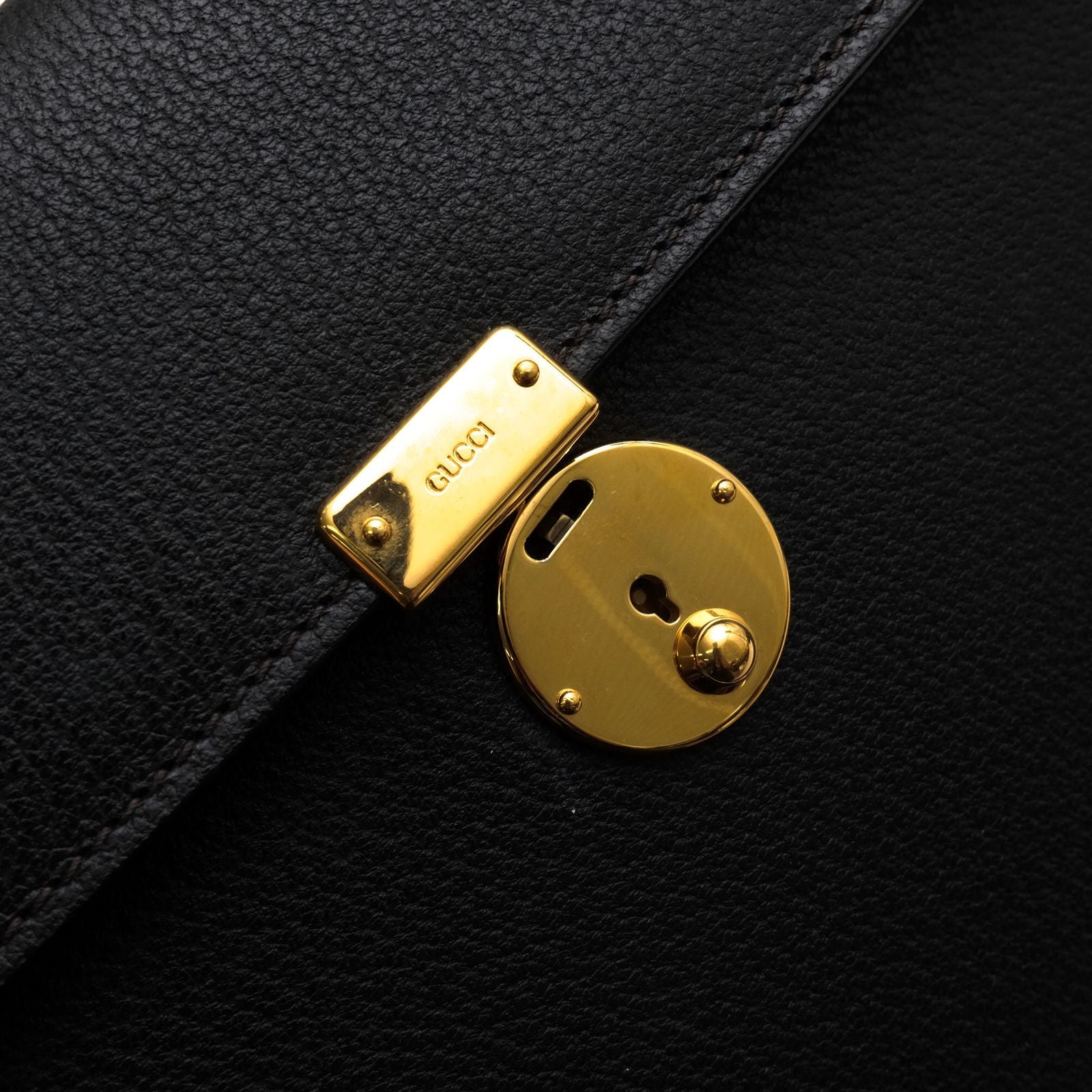 Gucci Clutch Leather Black — view 7