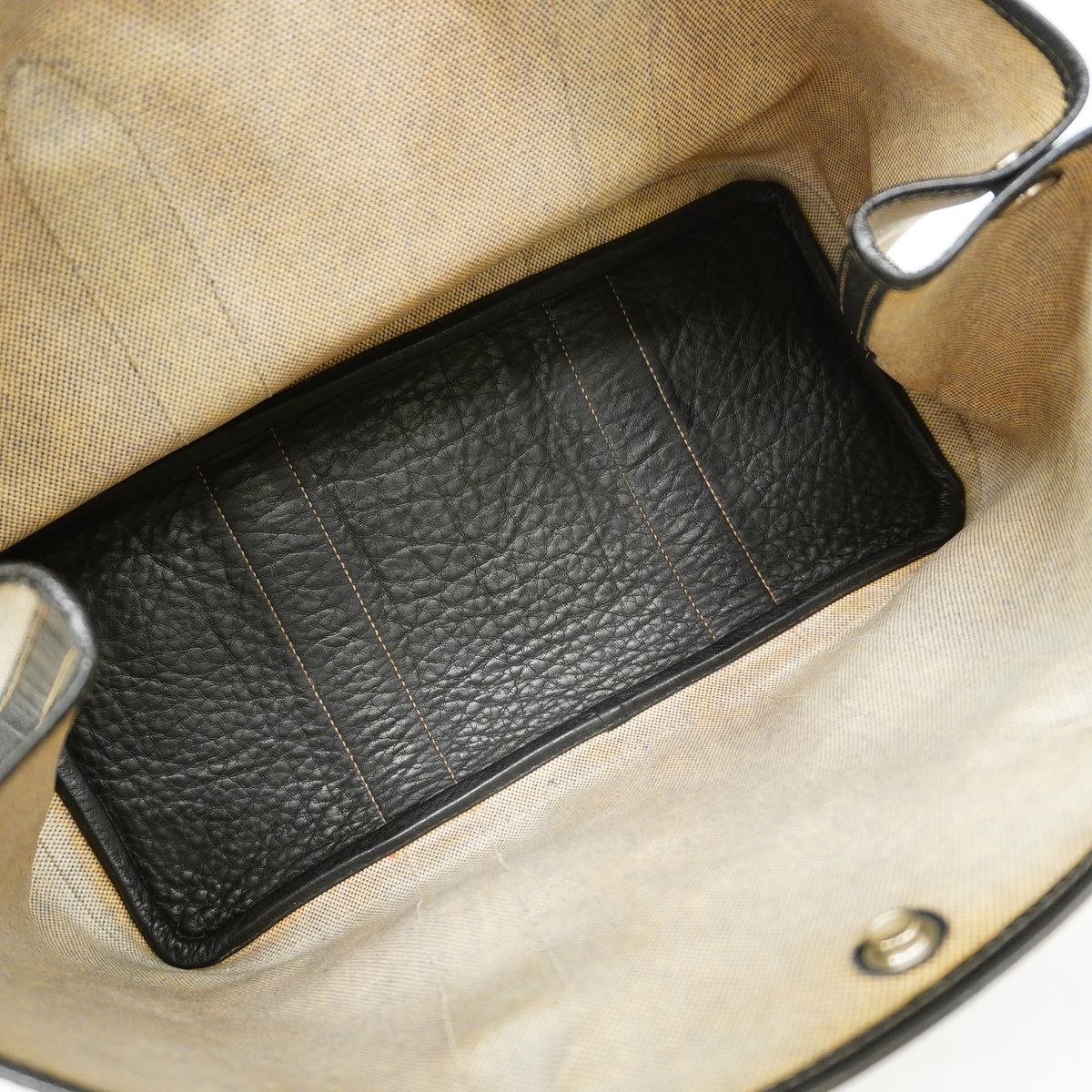 Hermes Tote Bag Garden Party PM Toile Ash Black Silver — view 4