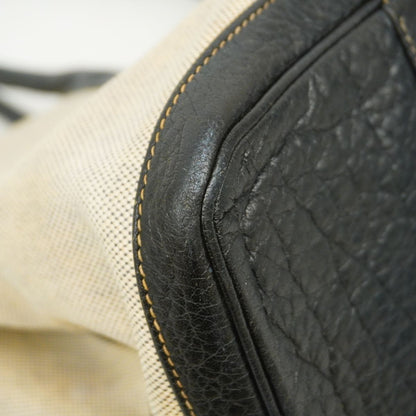 Hermes Tote Bag Garden Party PM Toile Ash Black Silver — view 6