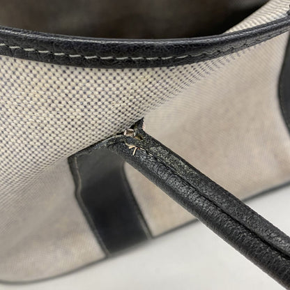 Hermes Tote Bag Garden Party PM Toile Ash Black Silver — view 8
