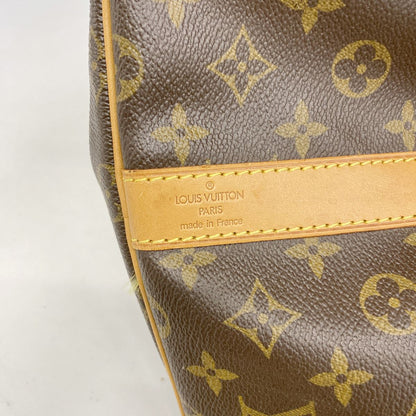 Louis Vuitton Boston Bag Monogram Keepall Bandouliere 55 Brown — view 5
