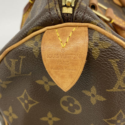 Louis Vuitton Handbag Monogram Speedy 30 Brown — view 5