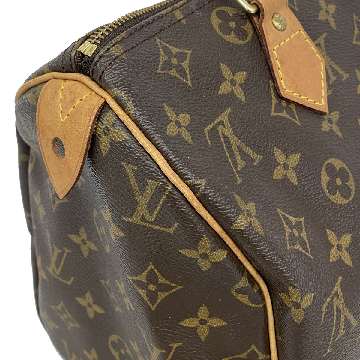 Louis Vuitton Handbag Monogram Speedy 30 Brown — view 6