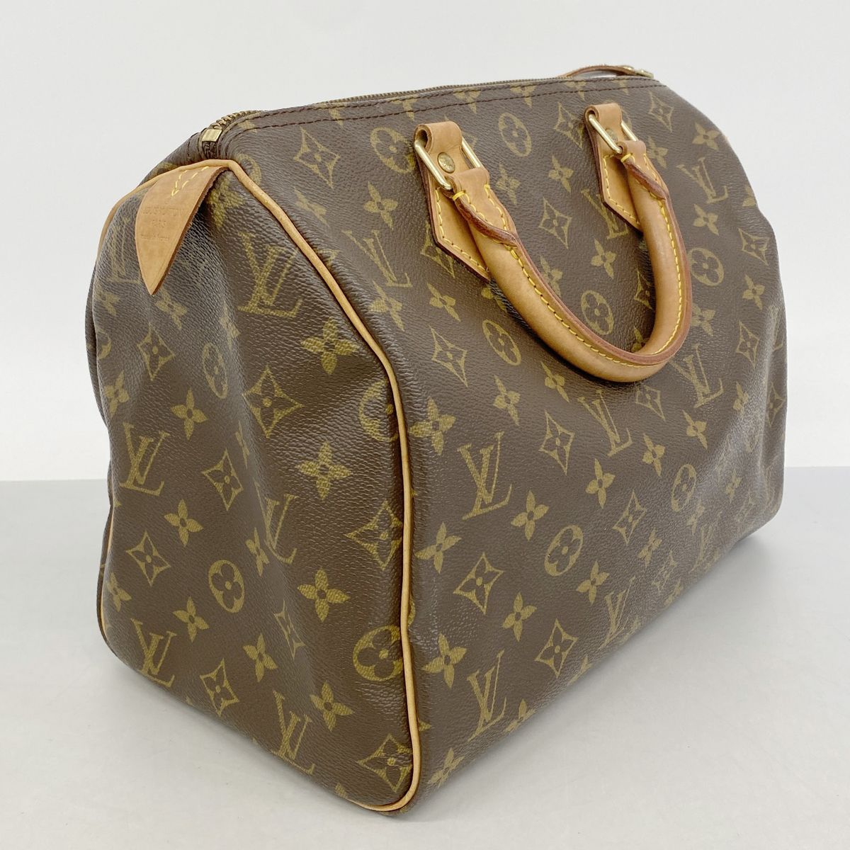 Louis Vuitton Handbag Monogram Speedy 30 Brown — view 2