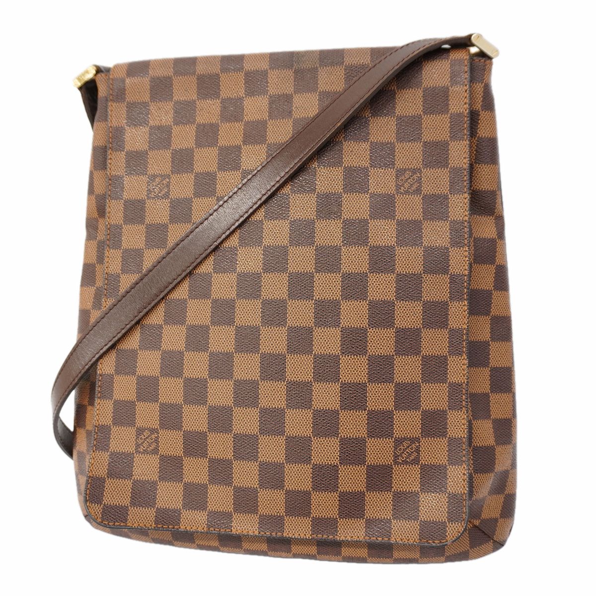Louis Vuitton Shoulder Bag Damier Musette Ebene