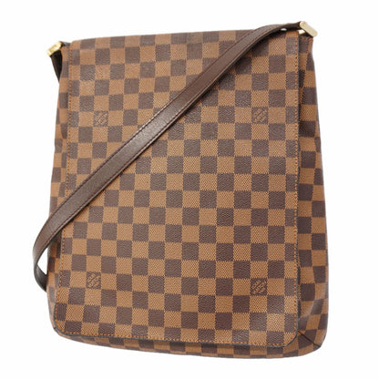 Louis Vuitton Shoulder Bag Damier Musette Ebene