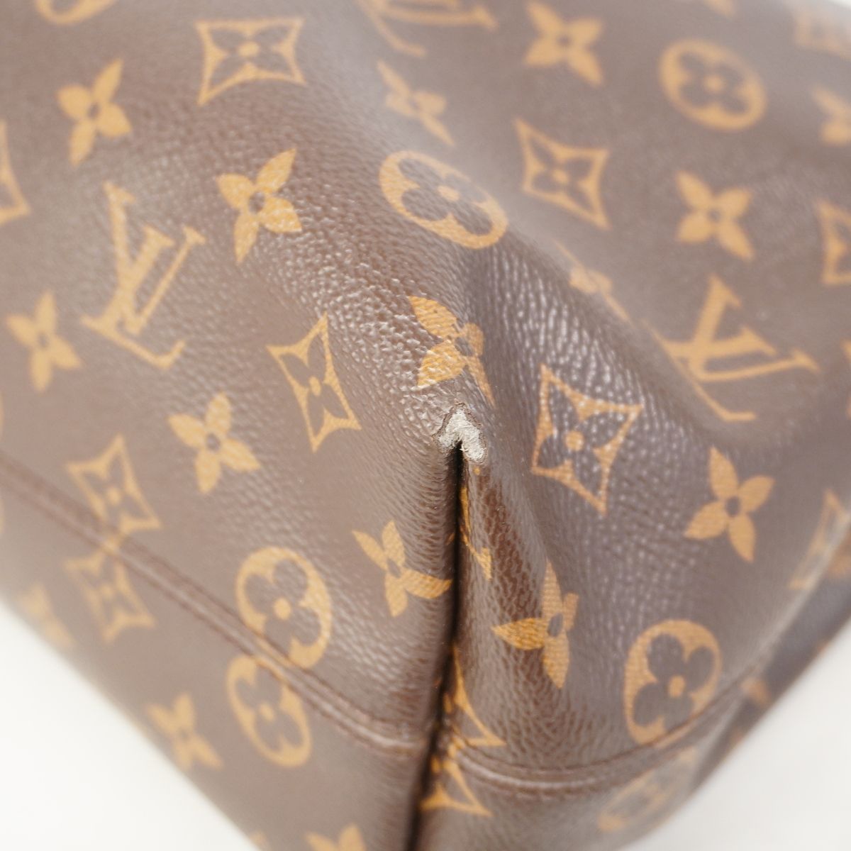 Louis Vuitton Shoulder Bag Monogram Gray Souffle PM Pivoineladies — view 6