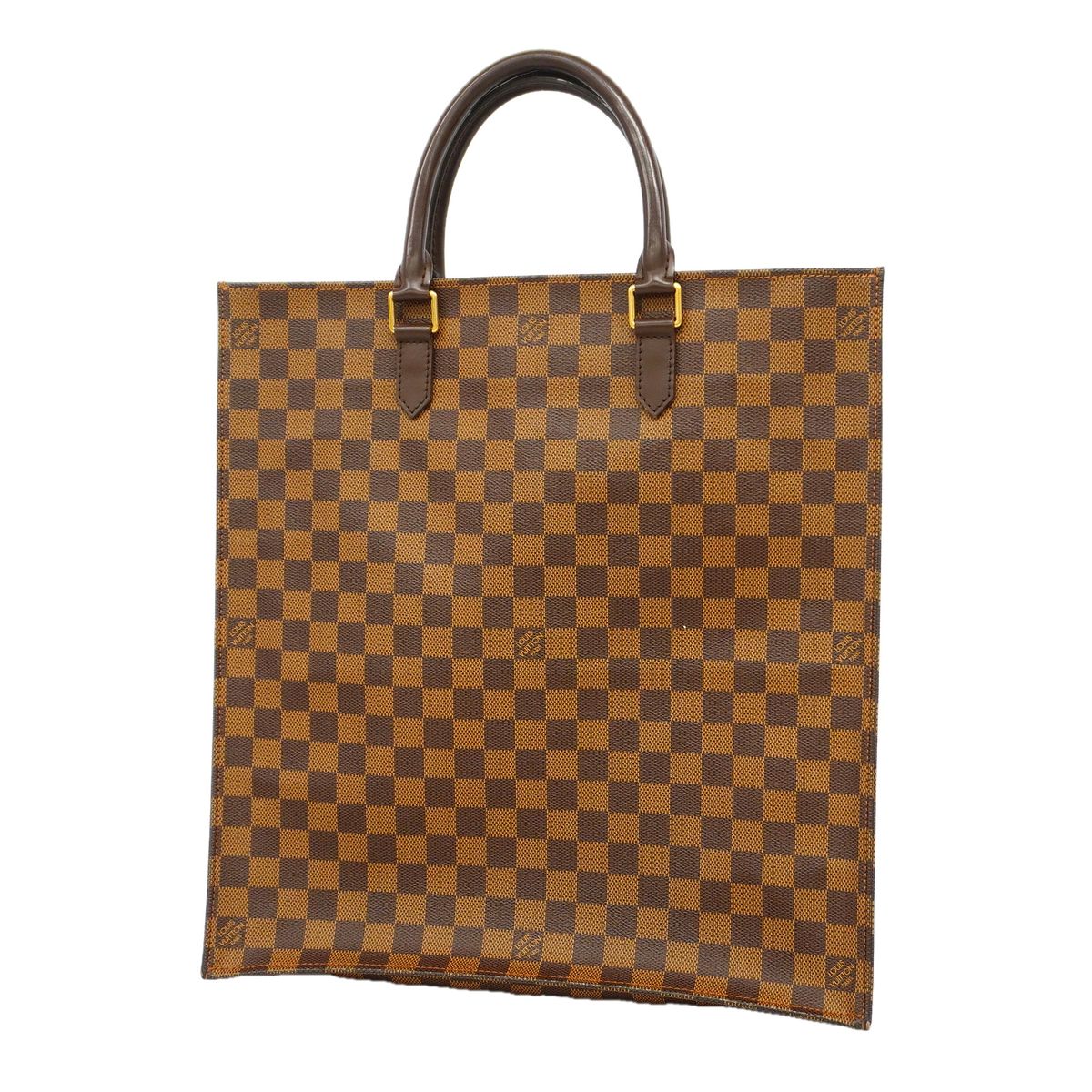 Louis Vuitton Tote Bag Damier Sac Plat Ebene