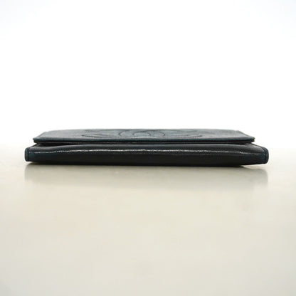 Chanel Coin Purse Lambskin Black Gold — view 3