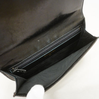 Chanel Coin Purse Lambskin Black Gold — view 4
