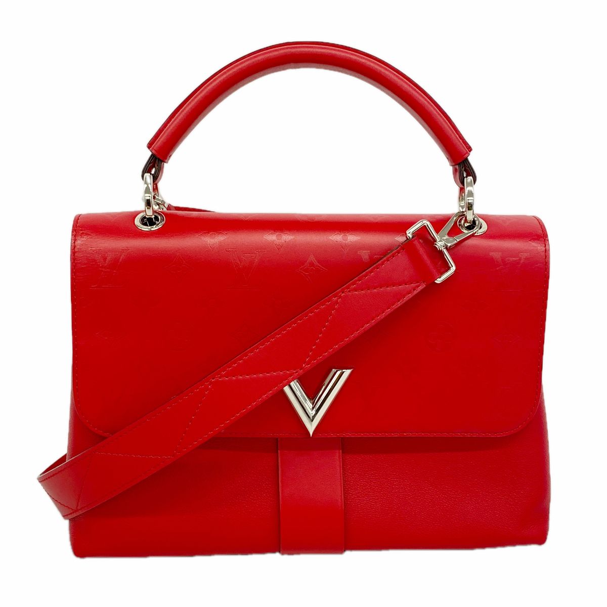 Louis Vuitton Handbag Monogram Very One Handle Ruby 2-Way Bag