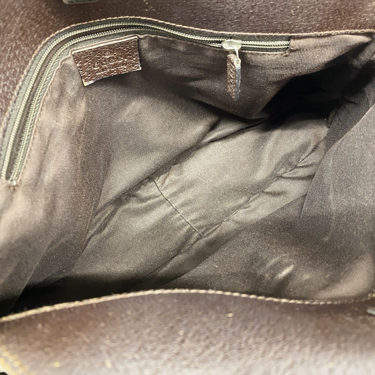 Gucci Handbag GG Canvas Beige Silver — view 4