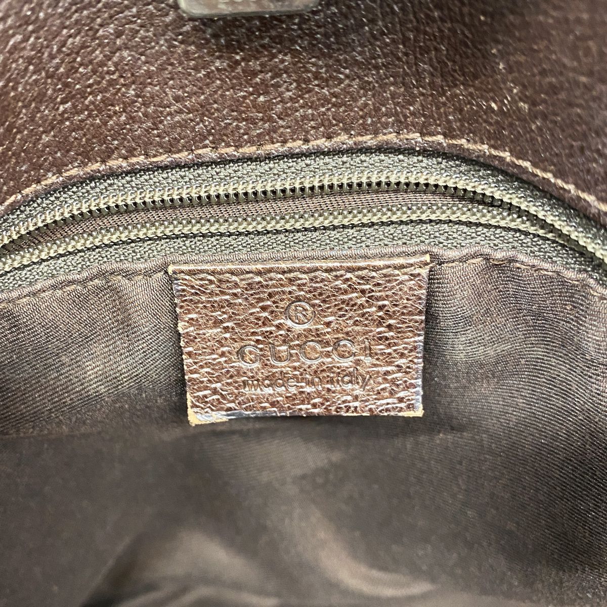 Gucci Handbag GG Canvas Beige Silver — view 5