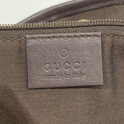 Gucci Tote Bag GG Canvas Beige Brown Gold — view 5