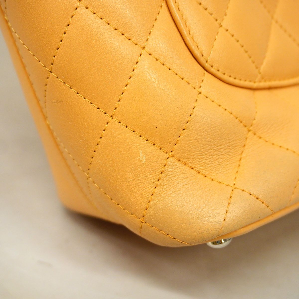Chanel Tote Bag Cambon Lambskin Beige Silver — view 7