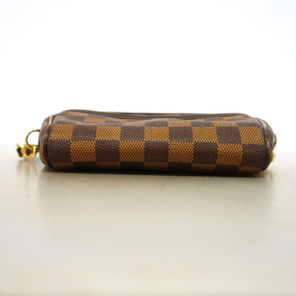 Louis Vuitton Shoulder Bag Damier Pochette Ipanema Ebene — view 3