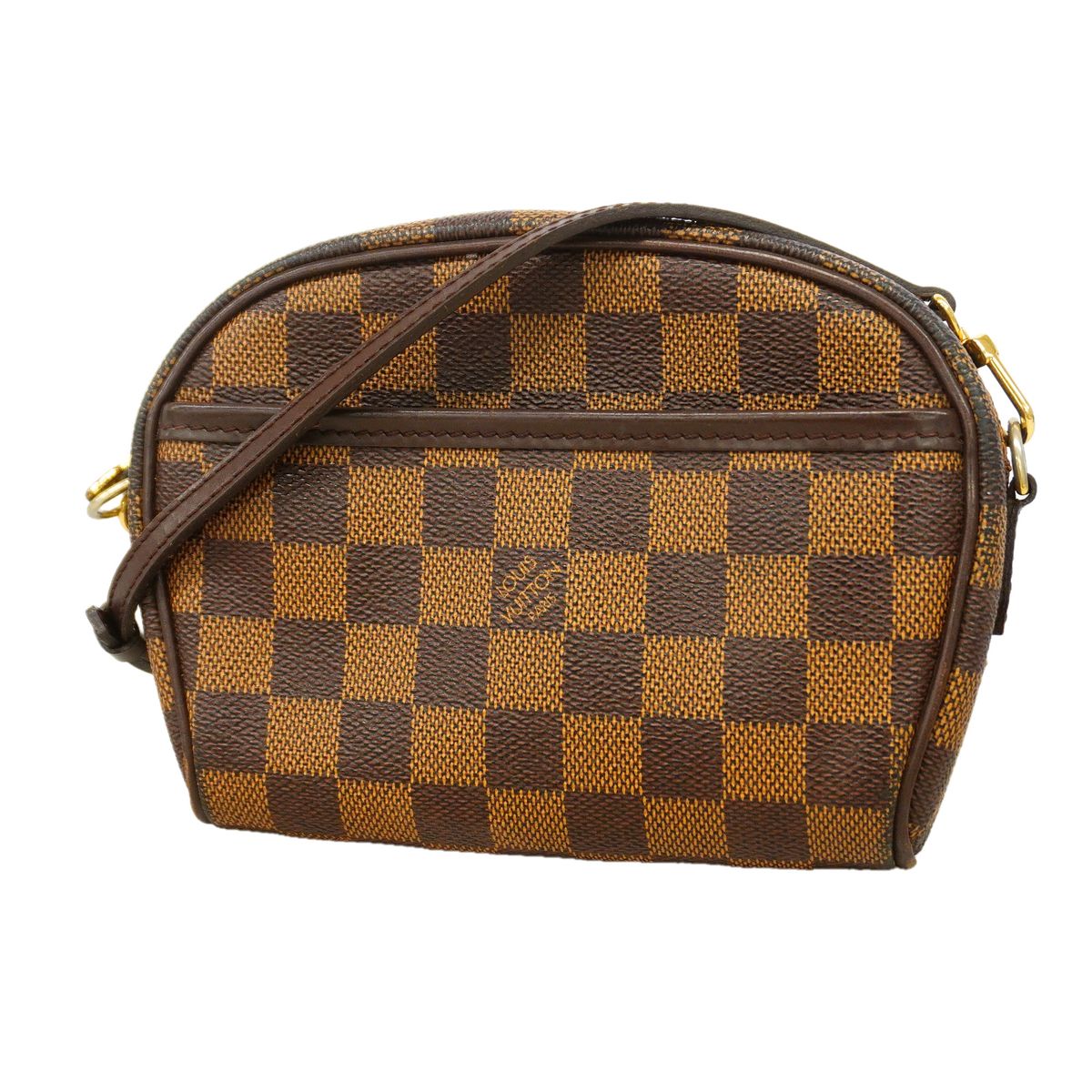 Louis Vuitton Shoulder Bag Damier Pochette Ipanema Ebene