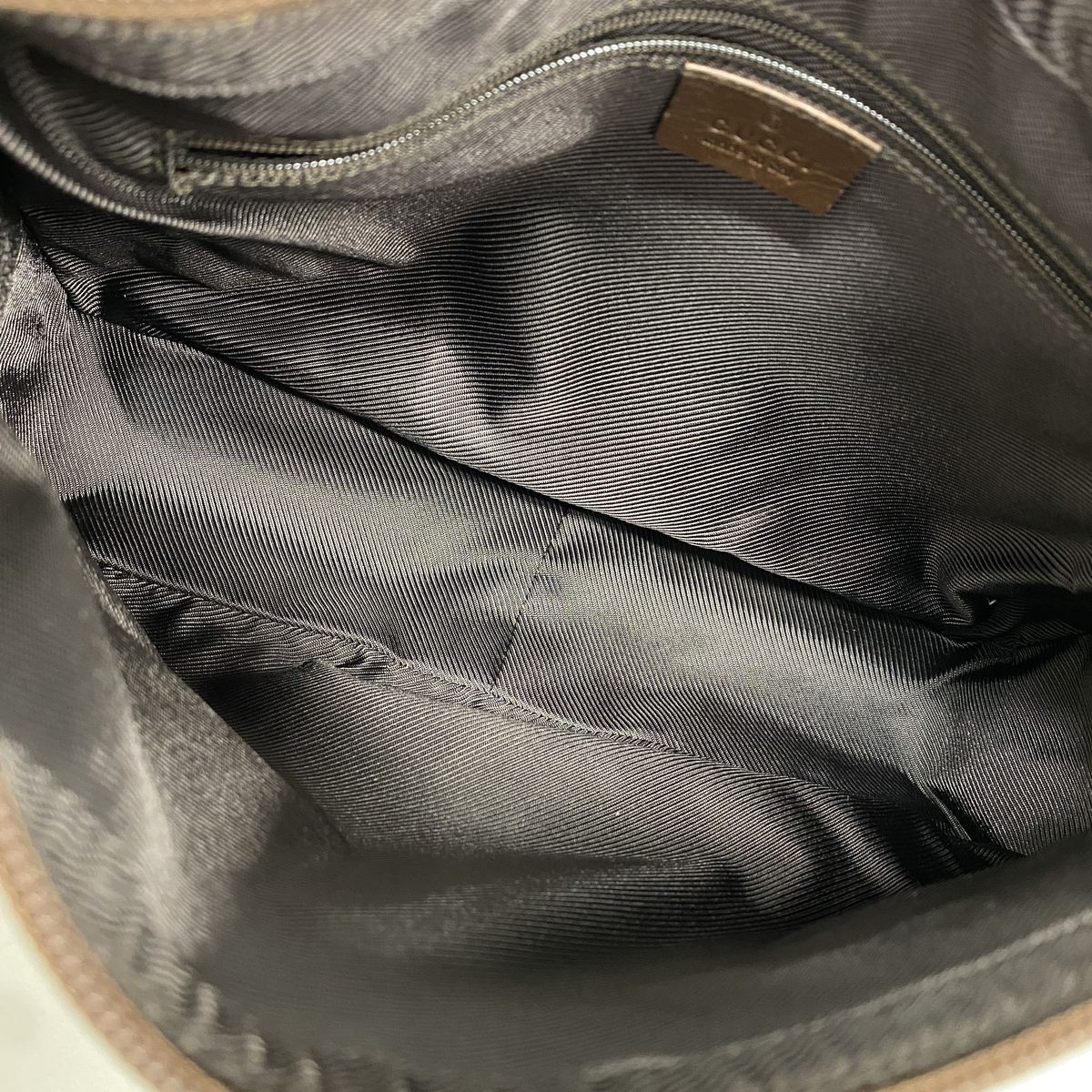 Gucci Shoulder Bag GG Canvas 001 Beige Silver — view 4