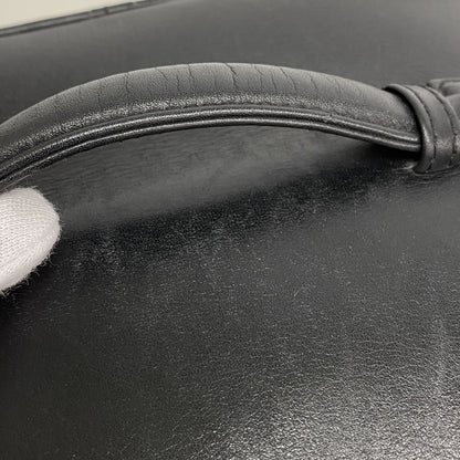 Chanel Vanity Bag Bicolor Leather Black Gold — view 6