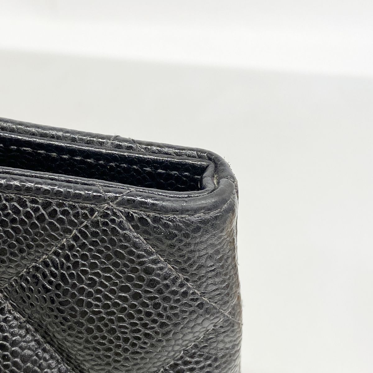 Chanel Tote Bag Reissue Caviar Leather Black Gold — view 7
