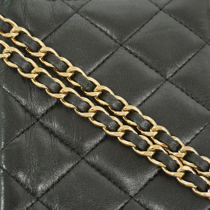 Chanel Vanity Bag Quilted Lambskin Black Champagne Gold — view 8