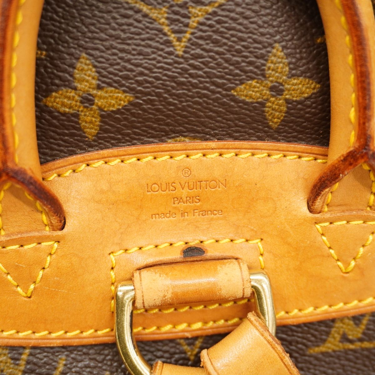 Louis Vuitton Backpack Monogram Mini Montsouris Brown — view 5