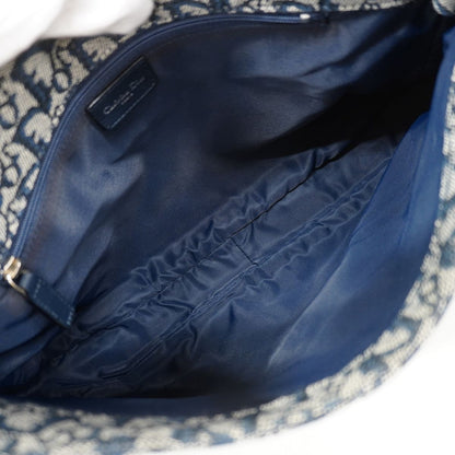 Dior Shoulder Bag Trotter Canvas Navy Silver — view 4