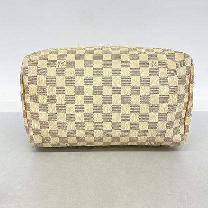 Louis Vuitton Handbag Damier Azur Speedy 30 White — view 3