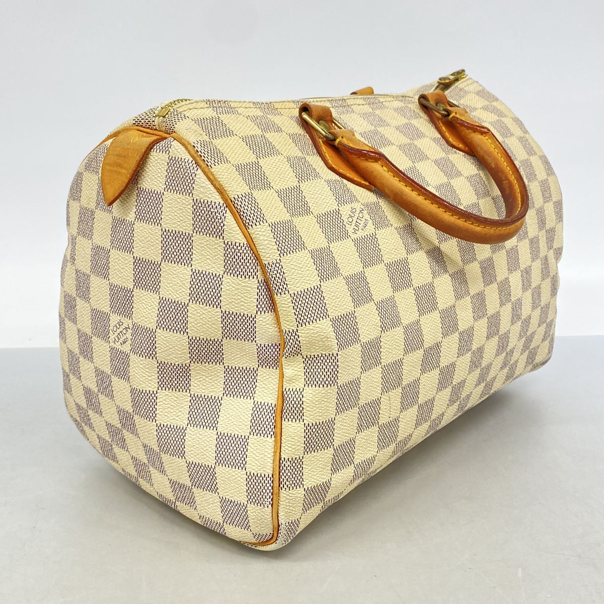 Louis Vuitton Handbag Damier Azur Speedy 30 White — view 2