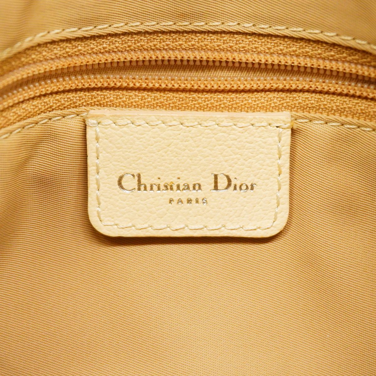 Dior Handbag Trotter Beige Silver — view 5