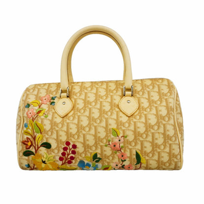 Dior Handbag Trotter Beige Silver