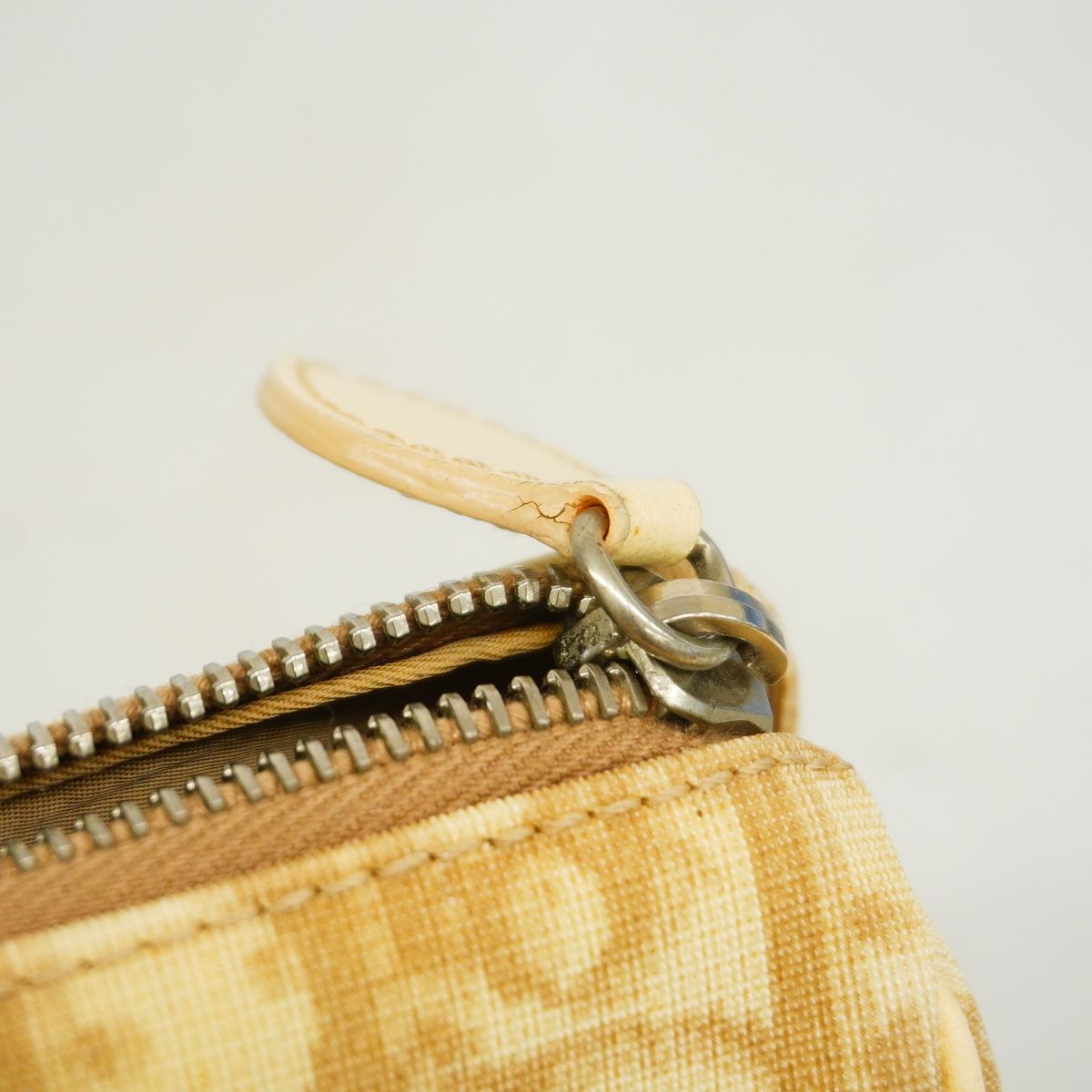 Dior Handbag Trotter Beige Silver — view 8