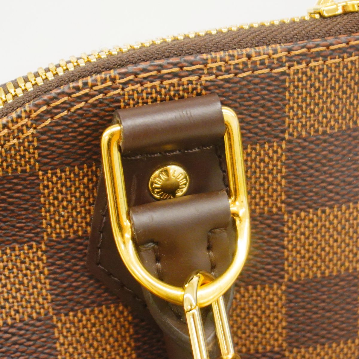 Louis Vuitton Handbag Damier Alma BB Ebene 2-Way Bag — view 7