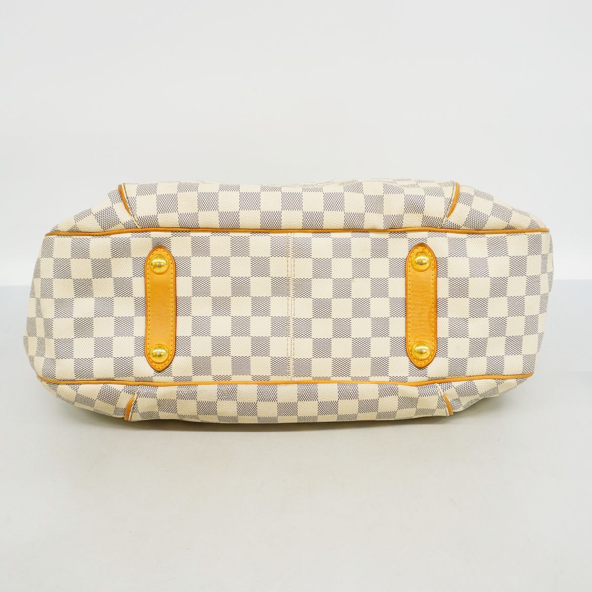 Louis Vuitton Shoulder Bag Damier Azur Galleria GM White — view 3