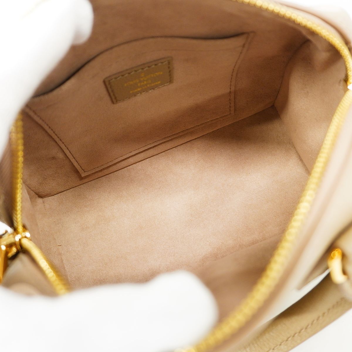 Louis Vuitton Handbag Monogram Empreinte Bicolor Speedy Bandouliere 20 — view 4