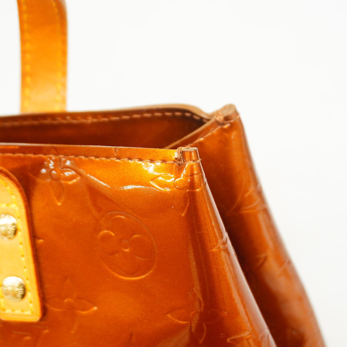 Louis Vuitton Handbag Vernis Reed PM Blanc — view 7
