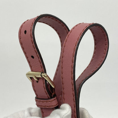 Gucci Shoulder Bag Micro Guccissima Leather Pink Champagne Gold — view 8