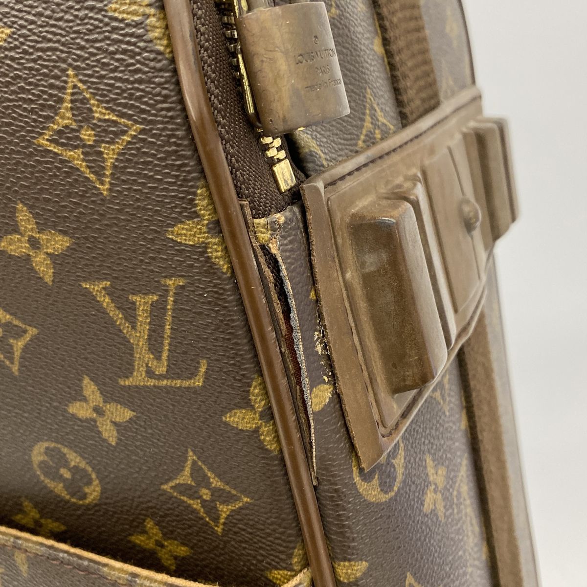 Louis Vuitton Travel Bag Monogram Pegase 55 Brown — view 6
